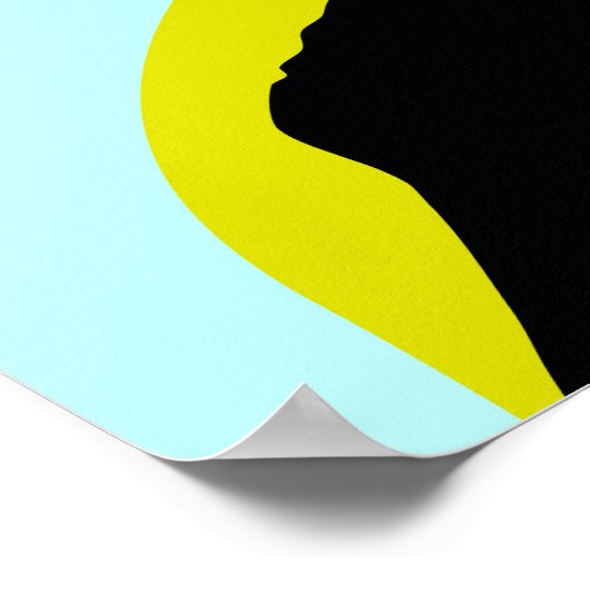 Luipaard Vibrance: kleurrijke wilde texturen. Poster (Hoek)