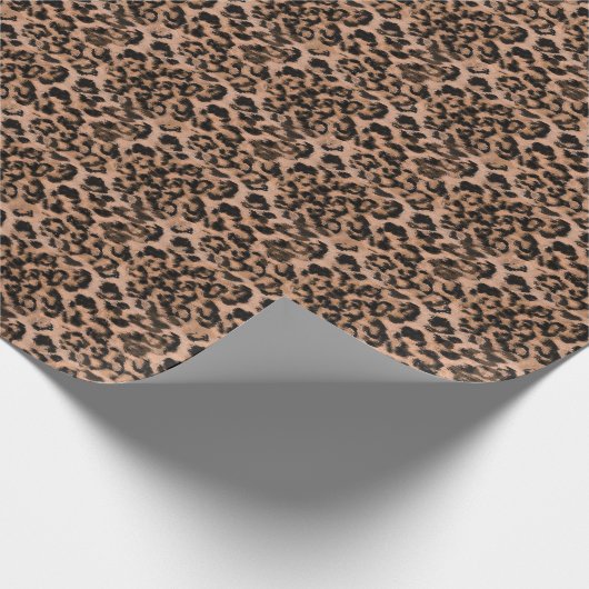 Luipaard - vingerafdrukken met vingerafdrukken cadeaupapier (Hoek)