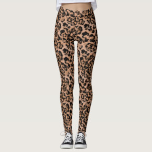 Luipaard - vingerafdrukken met vingerafdrukken leggings