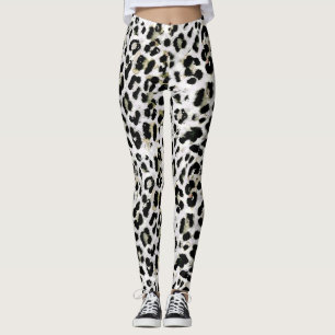 Luipaard - vingerafdrukken met vingerafdrukken leggings
