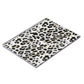 Luipaard - vingerafdrukken met vingerafdrukken notitieboek (Linkerzijde)