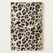 Luipaard - vingerafdrukken met vingerafdrukken planner (Achterkant)