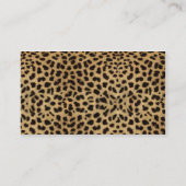 luipaard visitekaartje (Achterkant)