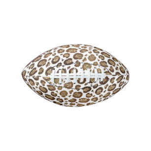 Luipaard Vlekken Wilde Dieren Gouden Glitter Safar American Football