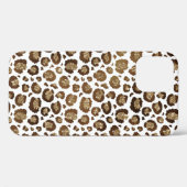 Luipaard Vlekken Wilde Dieren Gouden Glittersafari Case-Mate iPhone Case (Achterkant (horizontaal))