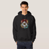 Luipaard Voetbal Boog Vintage Gravure Shirt Ontwer (Voorkant volledig)
