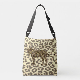 luipaard voor de bontzak van leopard crossbody tas