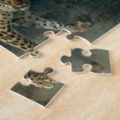 Luipaard (Vrouw Leopard) (Jean-Baptiste Oudry) Legpuzzel (Zijkant)