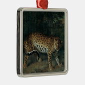 Luipaard (Vrouw Leopard) (Jean-Baptiste Oudry) Metalen Ornament (Rechts)