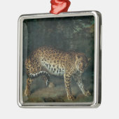 Luipaard (Vrouw Leopard) (Jean-Baptiste Oudry) Metalen Ornament (Links)