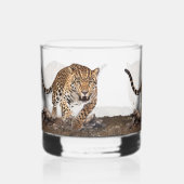 Luipaard Whisky Glas (Voorkant)