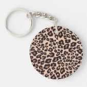 luipaardacryl Sleutelhanger (Voorkant)