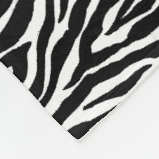 Luipaardafdrukaccent Fleece Deken (Hoek)