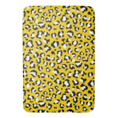 Luipaardafdrukken, luipspuiten, geel luipaard badmat (Voorkant Verticaal)