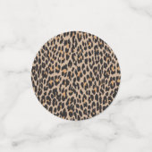 Luipaardafdrukken, spuiten, bruine luipaard, bruil confetti (Kleine voorkant)