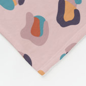 luipaarddier fleece deken (Hoek)