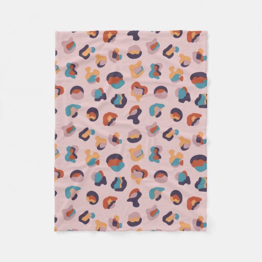 luipaarddier fleece deken (Voorkant)