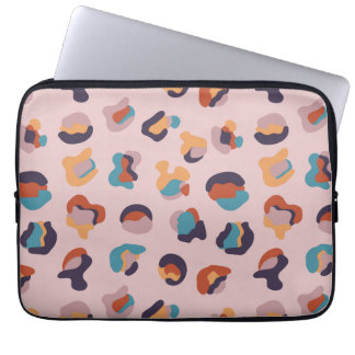 luipaarddier laptop sleeve