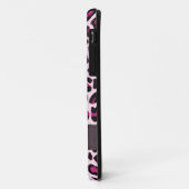 luipaarddierenprint gepersonaliseerd Case-Mate iPhone case (Achterkant/links)