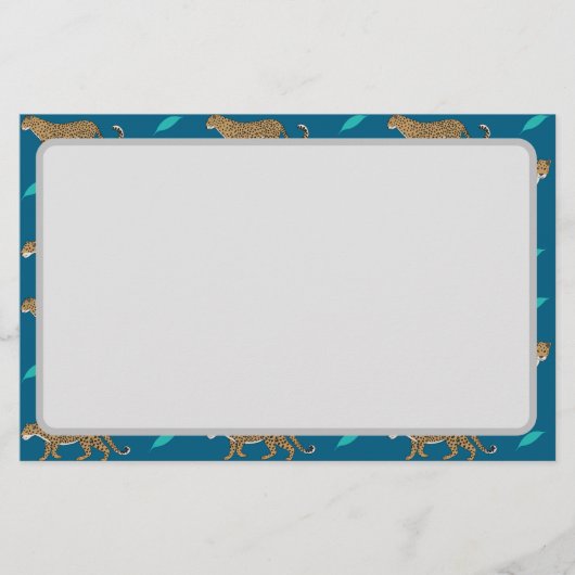 Luipaarden Briefpapier (Voorkant)