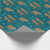 Luipaarden Cadeaupapier (Hoek)
