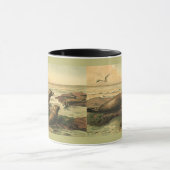  luipaarden in de oceaan, wilde dieren mok (Midden)