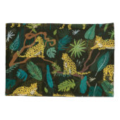 Luipaarden in Oerwoud:  Wild Kussensloop (Achterkant)