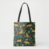 Luipaarden in Oerwoud:  Wild Tote Bag (Voorkant)