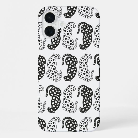 Luipaarden iPhone Hoesje (Achterkant)