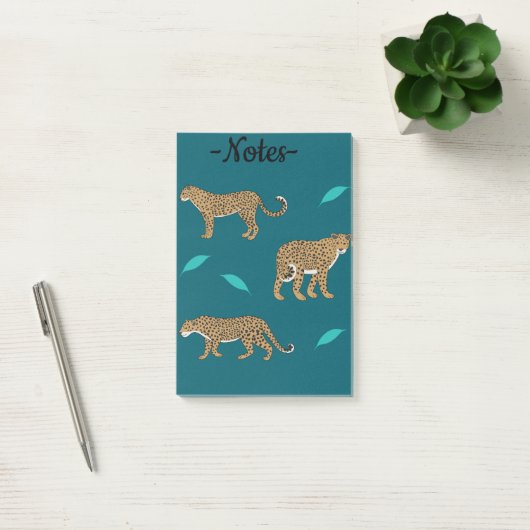 Luipaarden Post-it® Notes (Kantoor)