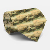  luipaarden, waterdieren, zeedieren stropdas (Opgerold)