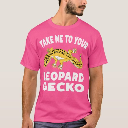 Luipaardgekko-hagedis T-shirt (Voorkant)
