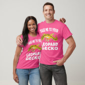 Luipaardgekko-hagedis T-shirt (Unisex)