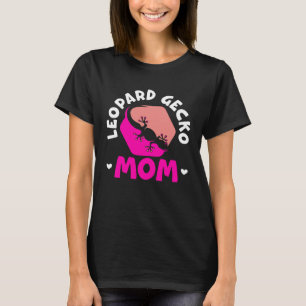 Luipaardgekko Moeder Reptiel Luipaardgekko Hagedis T-shirt