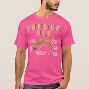 Luipaardgekko Regels Luipaardgekko Eigenaar Luipaa T-shirt