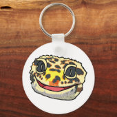 Luipaardgekko Sleutelhanger (Achterkant)