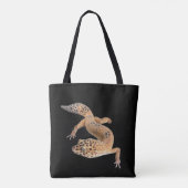 Luipaardgekko Tote Bag (Achterkant)