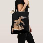 Luipaardgekko Tote Bag (Dichtbij)