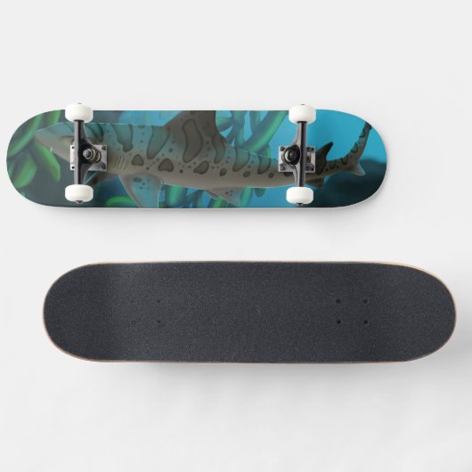 Luipaardhaai skateboard (Horizontaal)