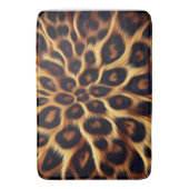 Luipaardhaven: zachte texturen, gedurfde Prints Badmat (Voorkant Verticaal)