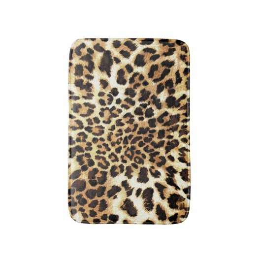 Luipaardhuid, naadloos patroonontwerp. badmat (Voorkant Verticaal)