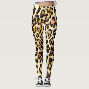 Luipaardhuid, naadloos patroonontwerp. leggings