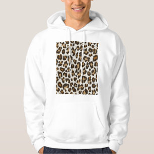 Luipaardhuid: naadloze textuur hoodie