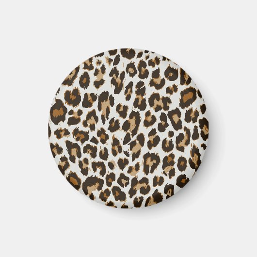 Luipaardhuid: naadloze textuur magneet (Voorkant)