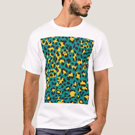 Luipaardhuid: textuurpatroon t-shirt (Voorkant)