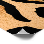 Luipaardhuid: tijdloos naadloos patroon poster (Hoek)