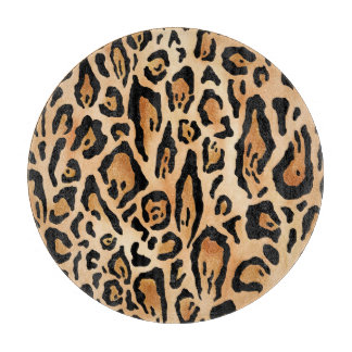 Luipaardhuid: tijdloos naadloos patroon snijplank