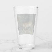 Luipaardin (door Jean-Baptiste Oudry) Glas (Achterkant)