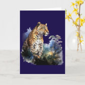 Luipaardkaart #1 kaart (Gele Bloem)