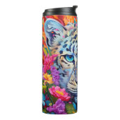 Luipaardliefhebbers 'grote katten camper leuke die thermosbeker (Gedraaid links)